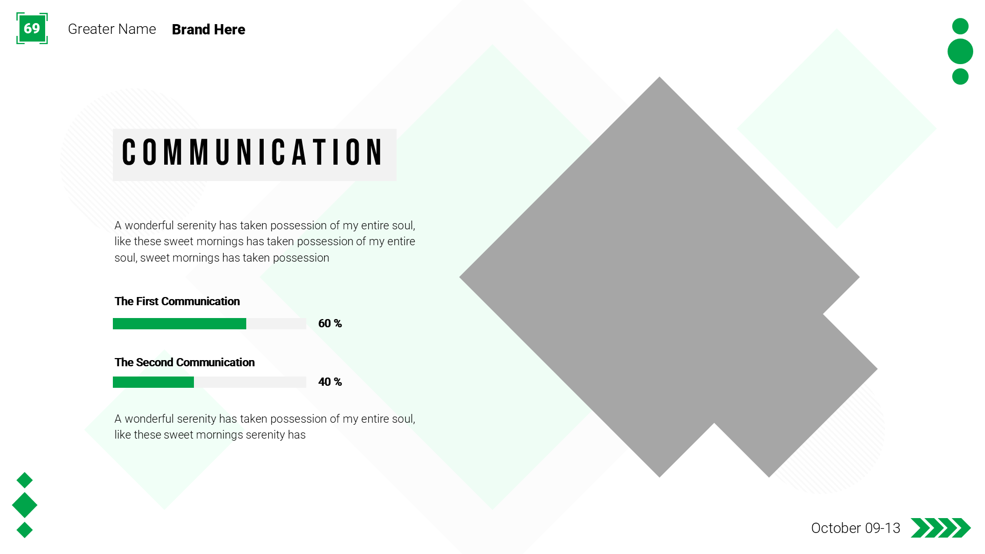Professionality Green slide 6